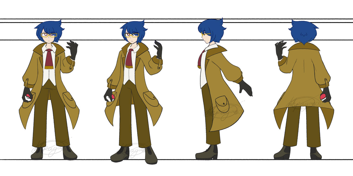 PokeHybrid AU - Rei Kamishima - Turnaround PokeHybrid AU - Rei Kamishima - Turnaround
