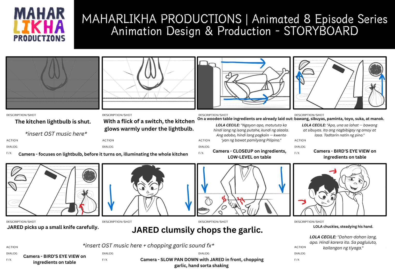 "Hain Na, Halina!" STORYBOARD - Page 5