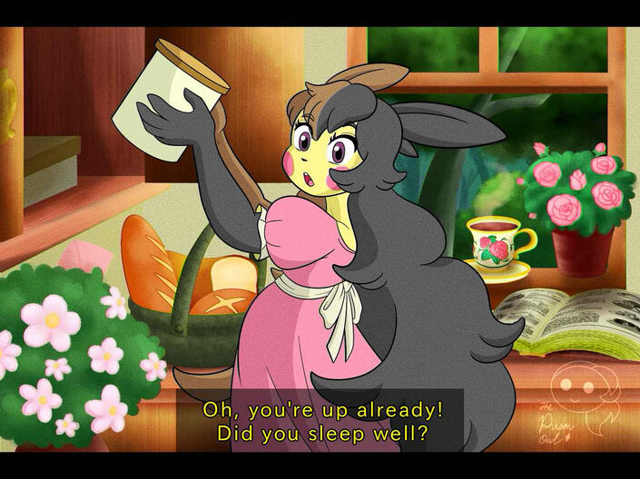 Fake Ghibli Anime Screenshot - Cottagecore Gigi
