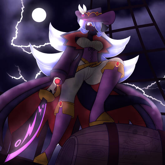 Captain &quot;Lady Nimbus&quot; Evangeline Nocturna - Illustration