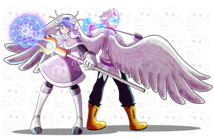 Comm for Nyxie - Fawn and Light