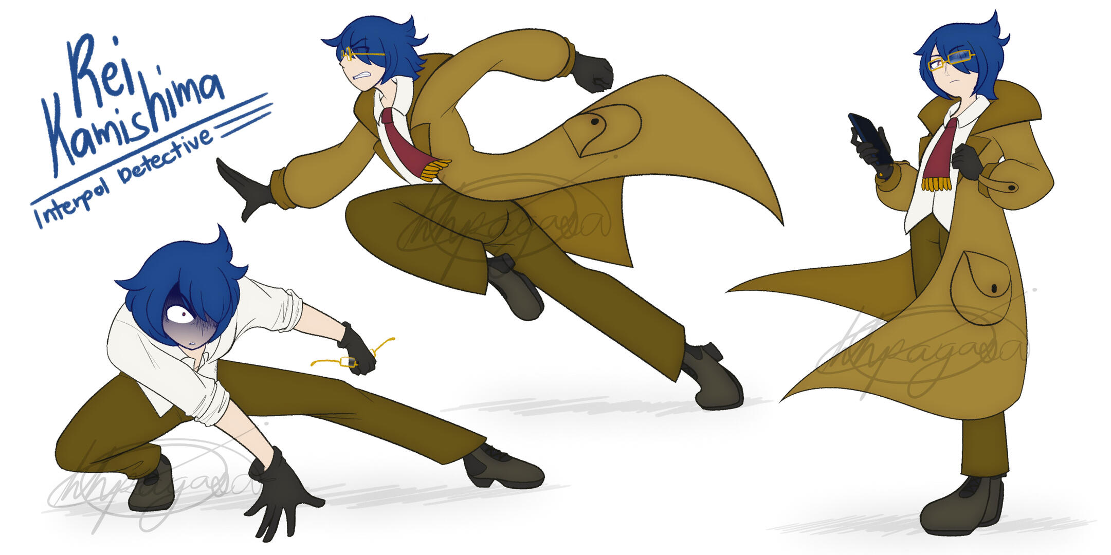 PokeHybrid AU - Rei Kamishima