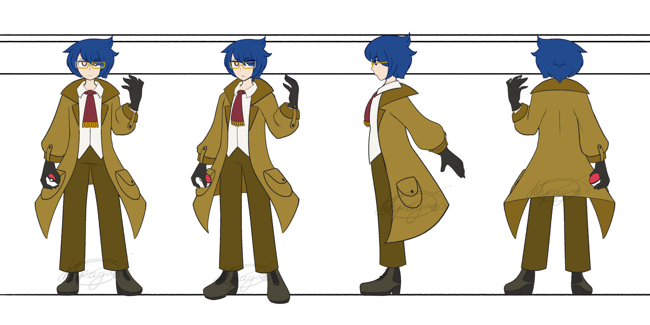 PokeHybrid AU - Rei Kamishima - Turnaround