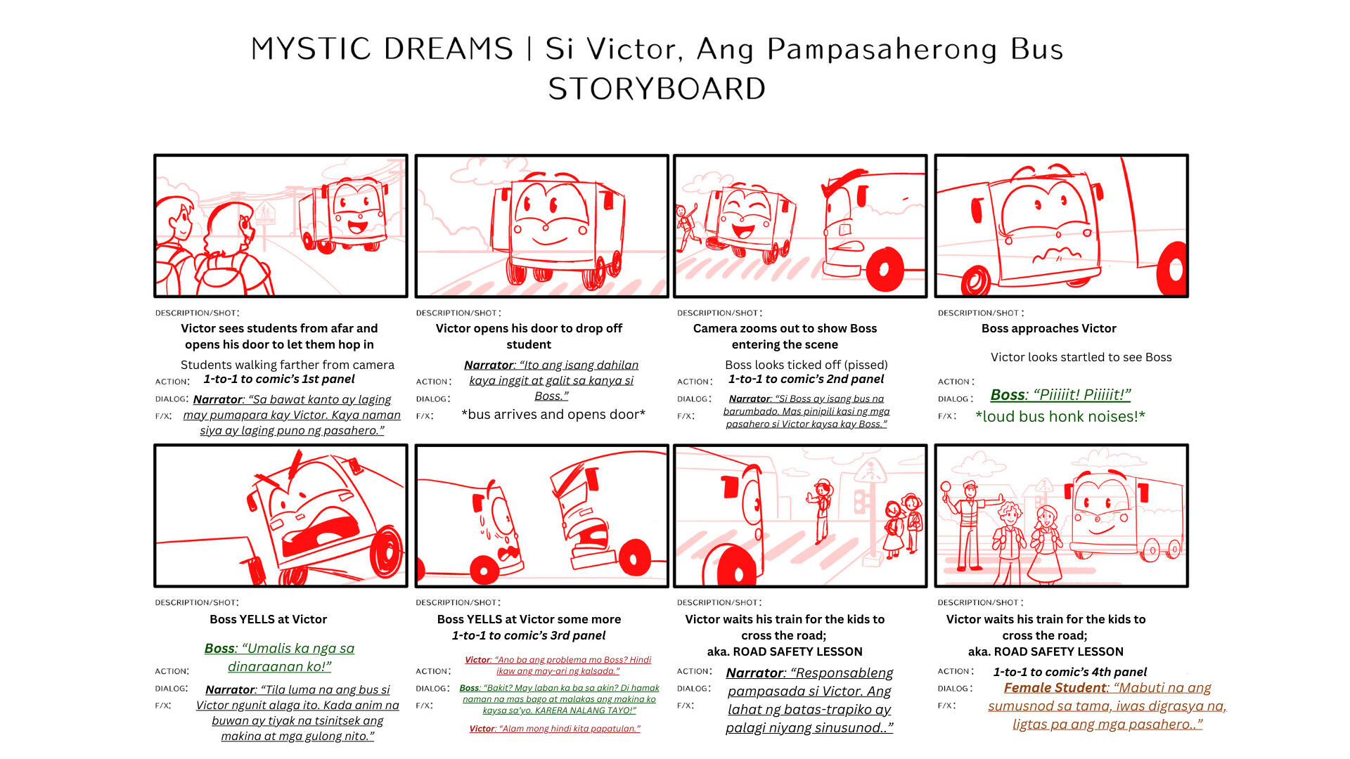 Si Victor, Ang Pampasaherong Bus - Page 2