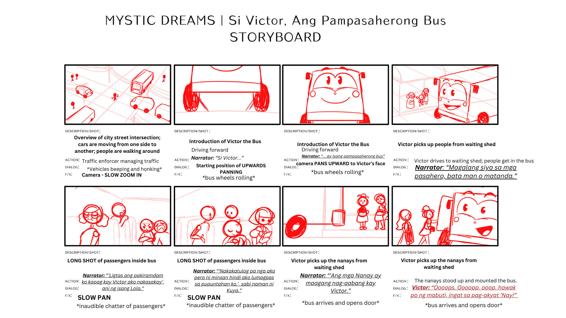 Si Victor, Ang Pampasaherong Bus - Page 1
